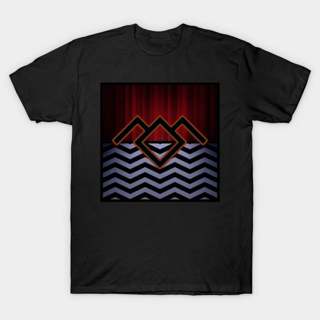 Twin Peaks T-Shirt by VSP Designs